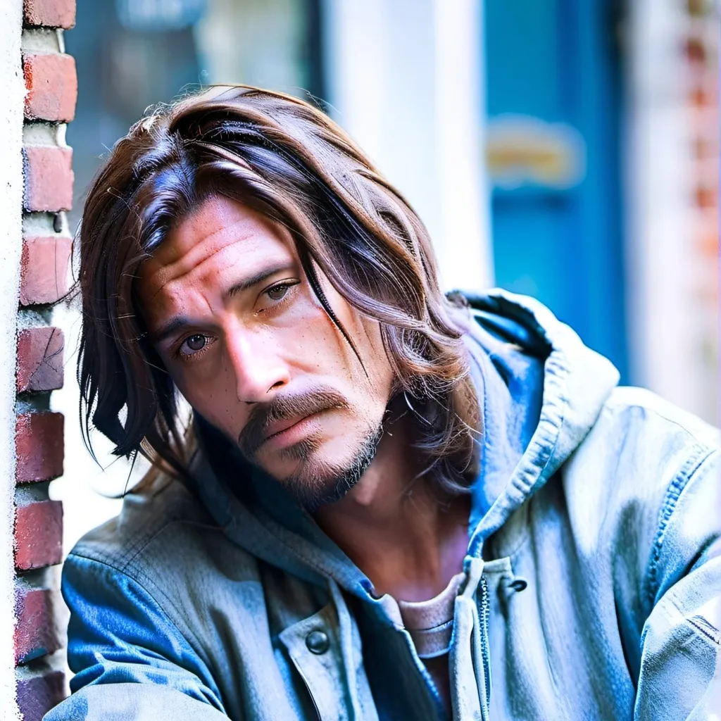 chat with ai character: homeless guy 