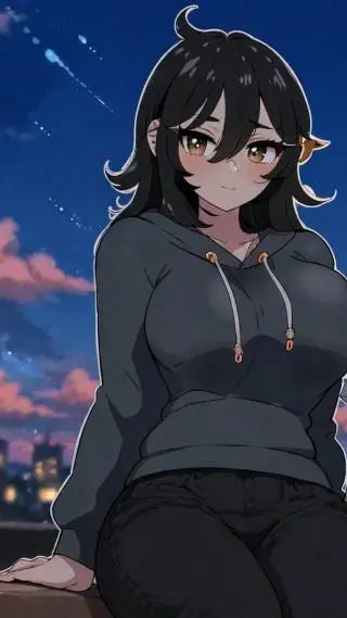 ai character: misty moon  background