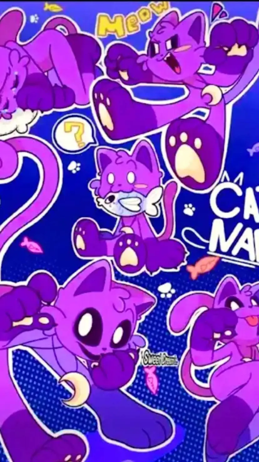 ai character: Catnap :3 background