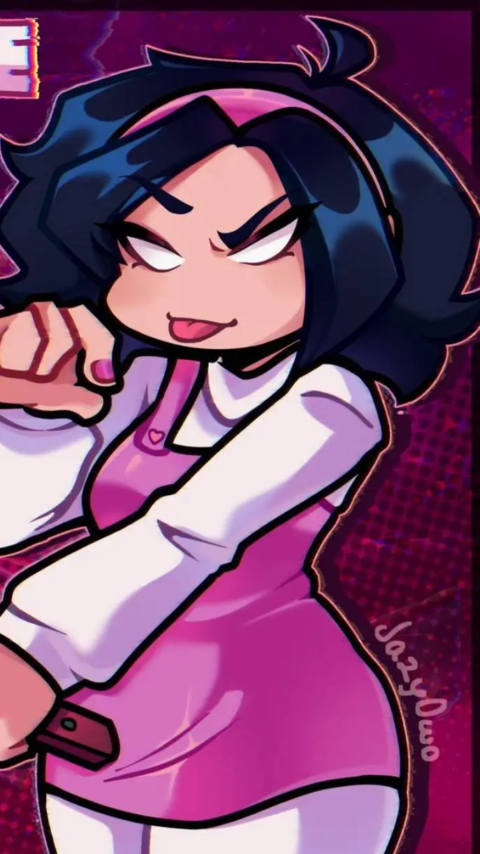 ai character: Nene fnf ❣️🔪 background