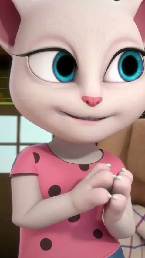 ai character: angela the cat background