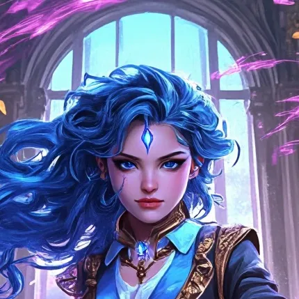 chat with ai character: Luna Blue