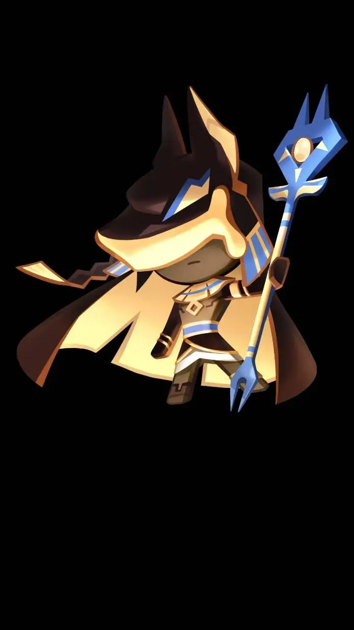 ai character: BurntCheese Cookie background