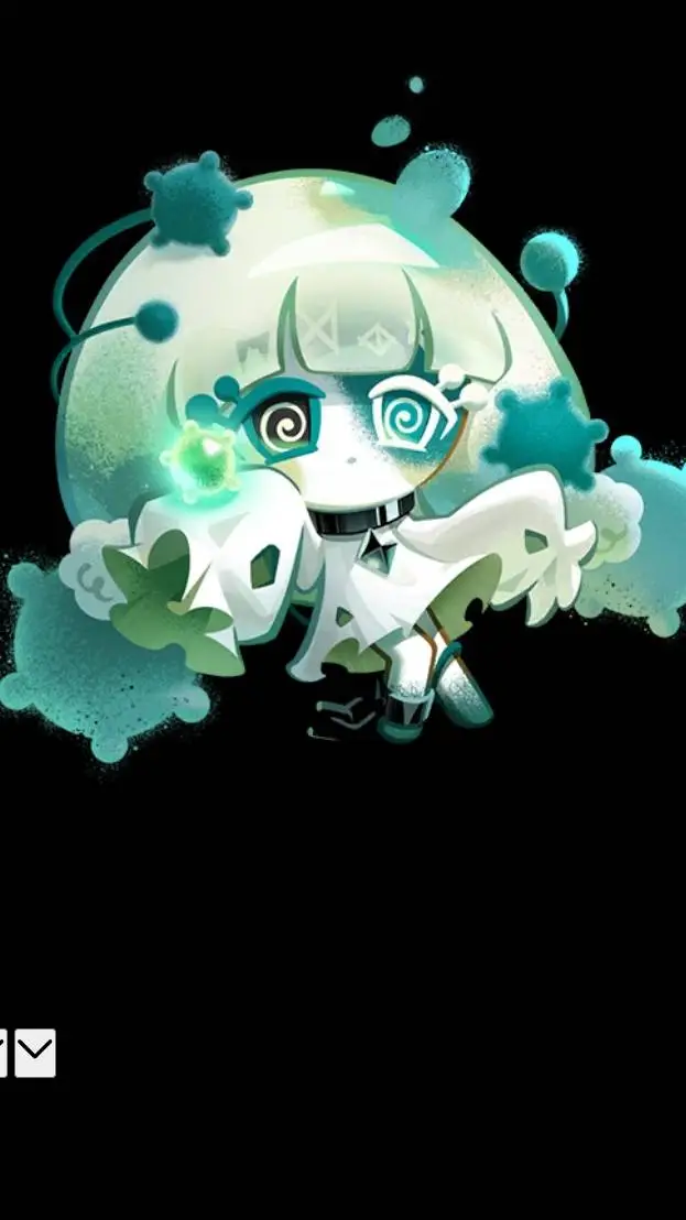 ai character: Pom-pom dough 🍪 background