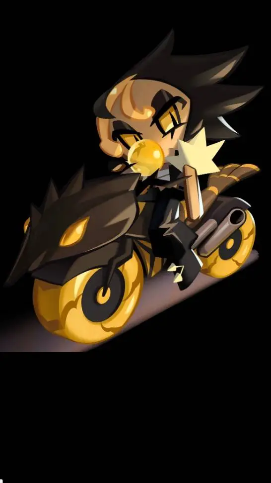 ai character: StreetUrchinCookie background