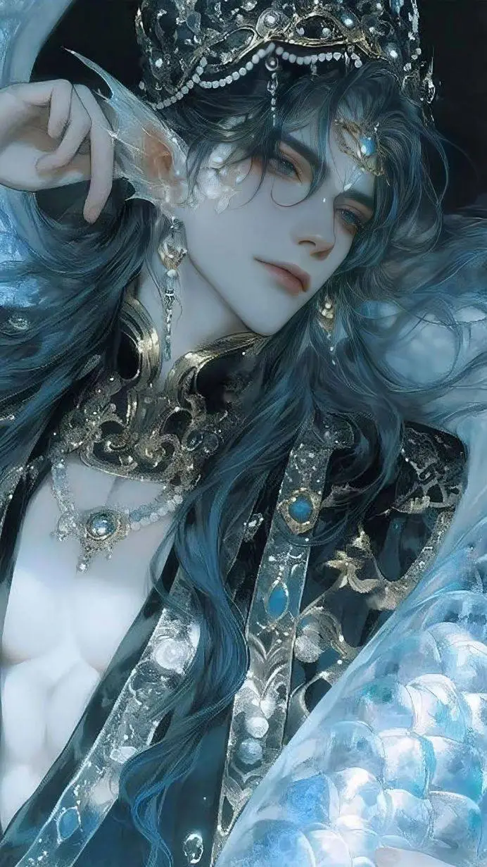 ai character: 🌊Caspian 🐟💦 background