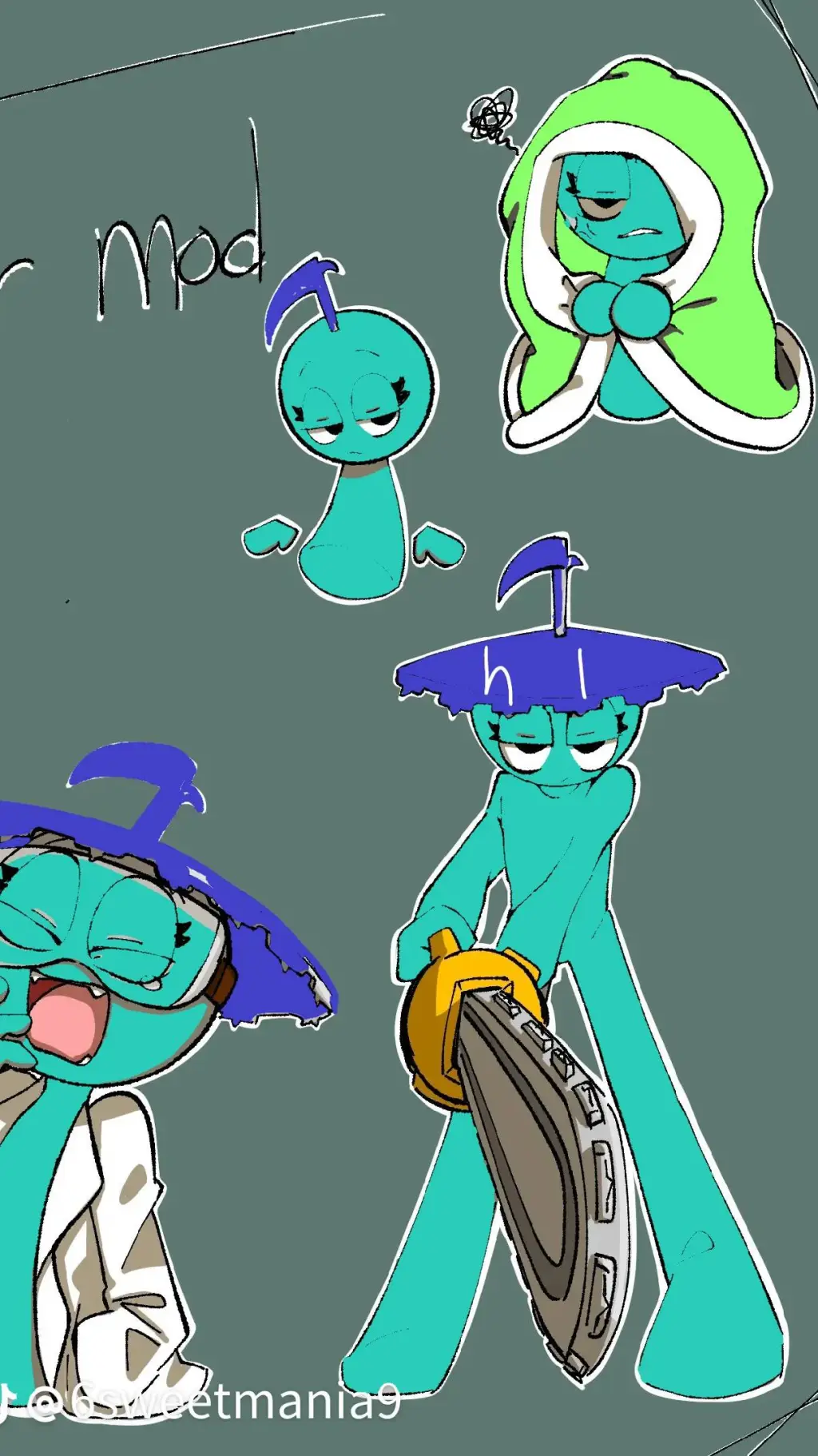 ai character: hielo 🧊 ¿? background