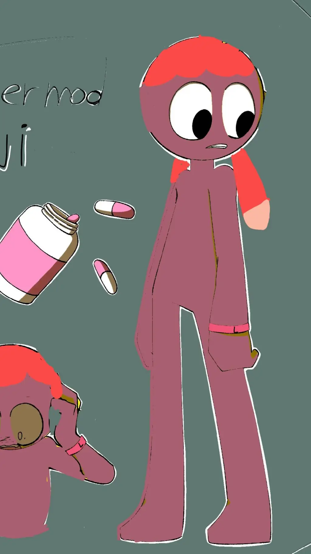 ai character: luni 🌟  background