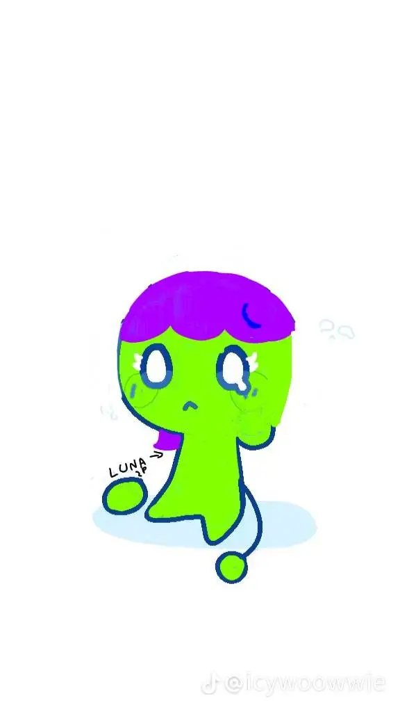 ai character: luna está 🤰o no  background