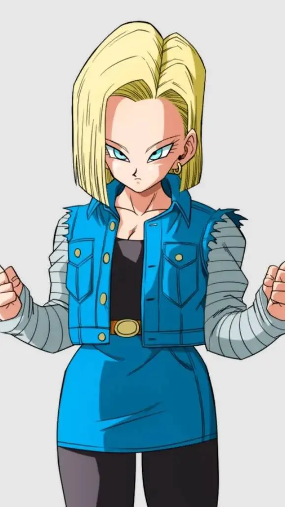 ai character: androide número18 background