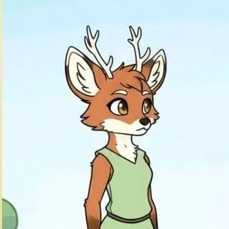 chat with ai character: Luna the deerfox