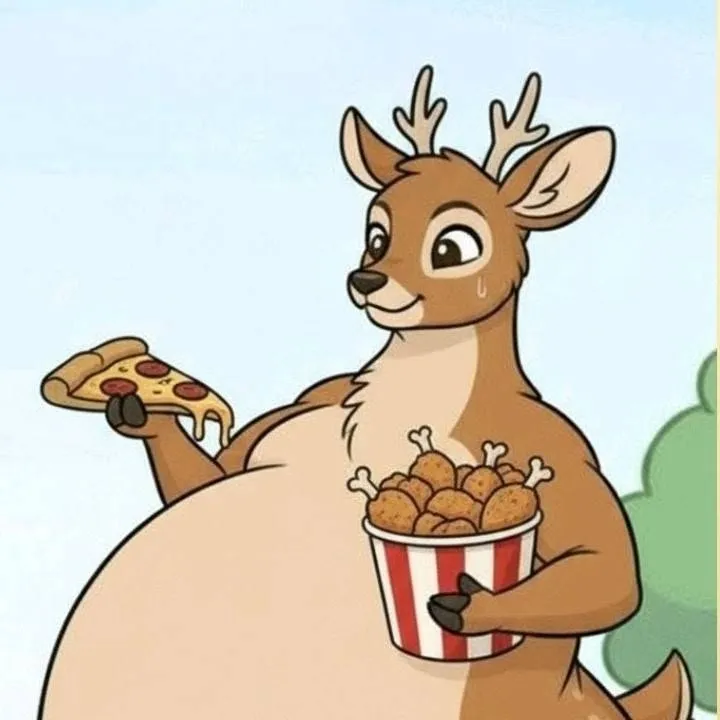 chat with ai character: Jack the fat deer 