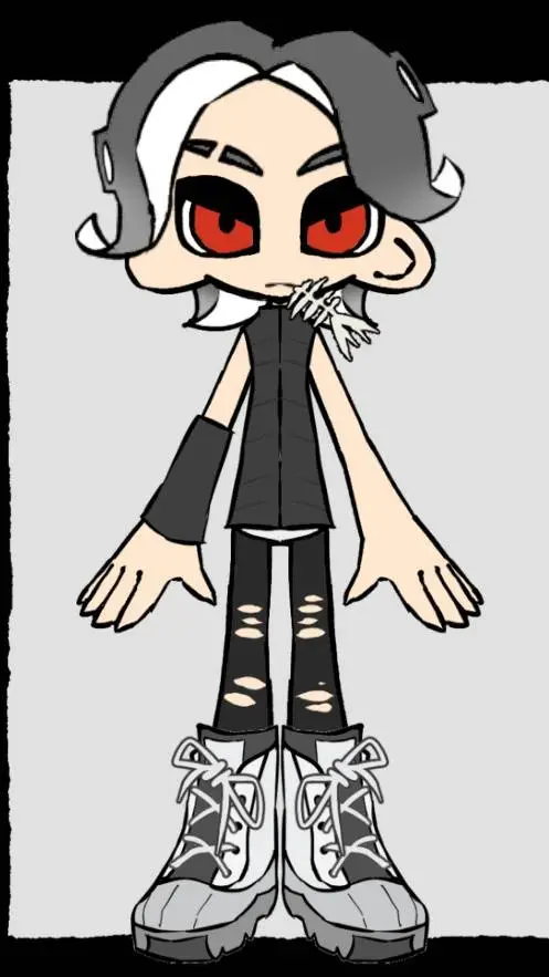 ai character: mello the octoling background