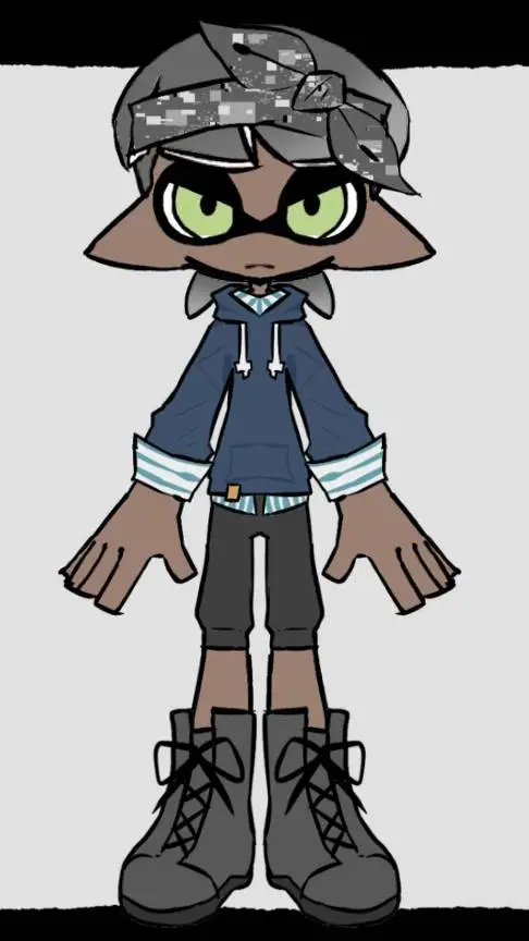 ai character: Jax the inklingboy background