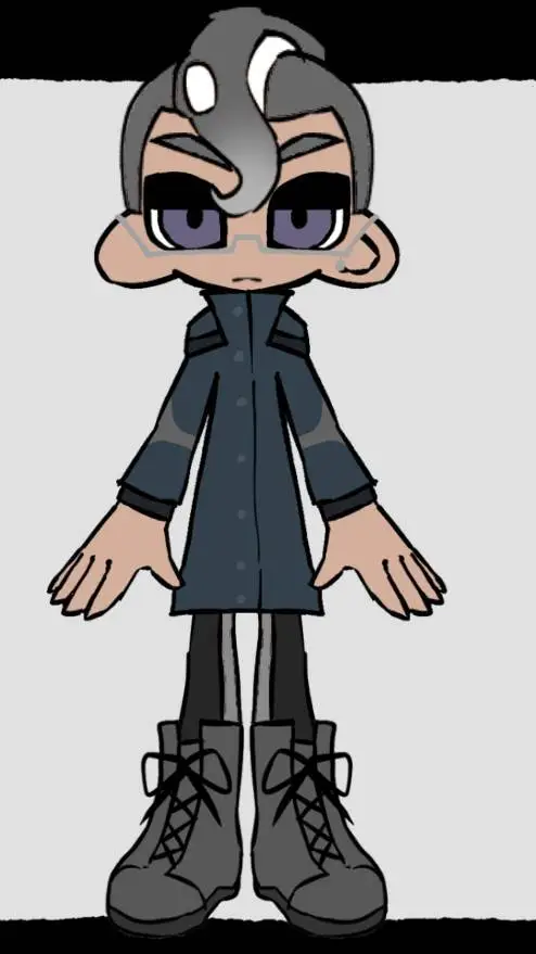 ai character: Taki the octoling  background