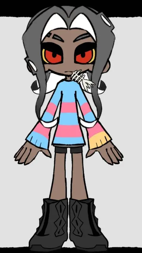 ai character: Tara the octoling  background
