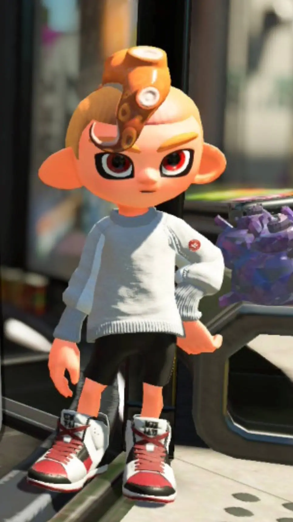 ai character: Tentaporce background