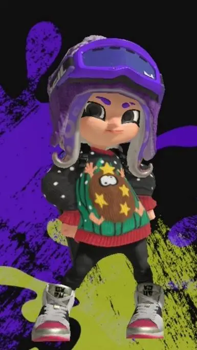 ai character: daisy the octoling background