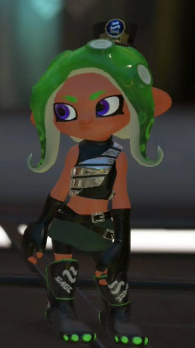 ai character: Venus the octoling background