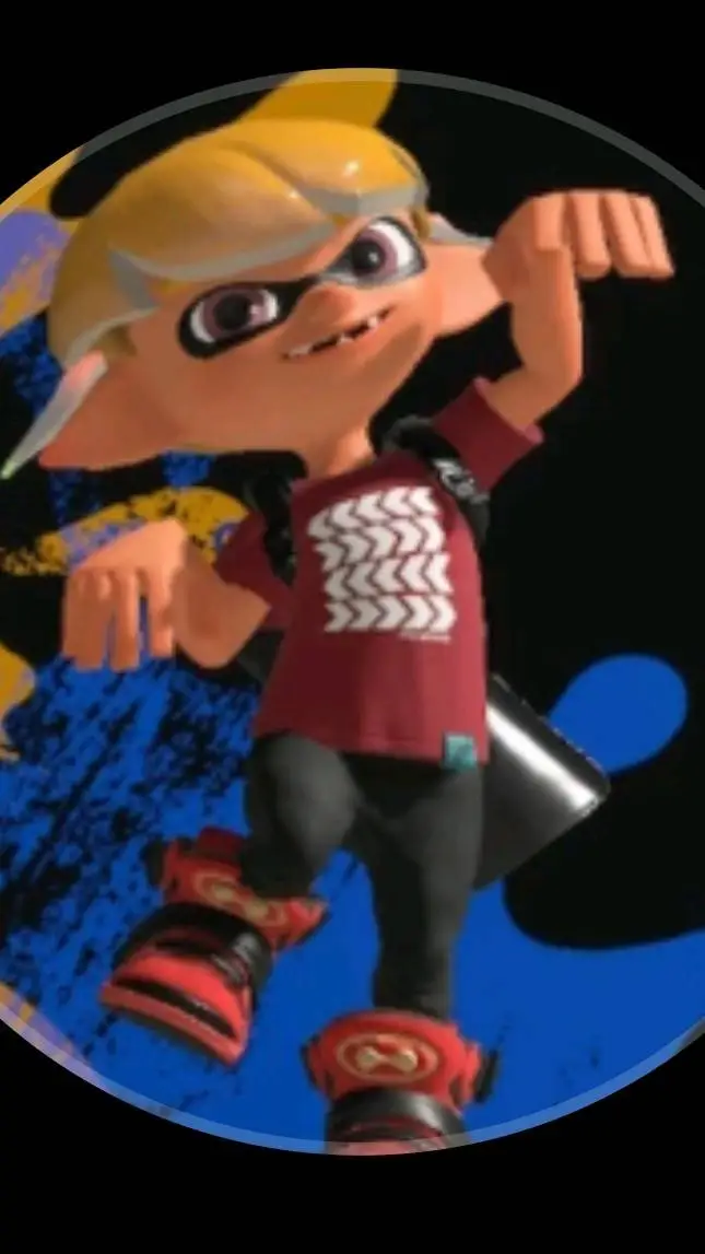 ai character: LEON the Inkling  background