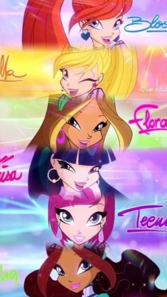 ai character: WINX (second)✨🌈 background