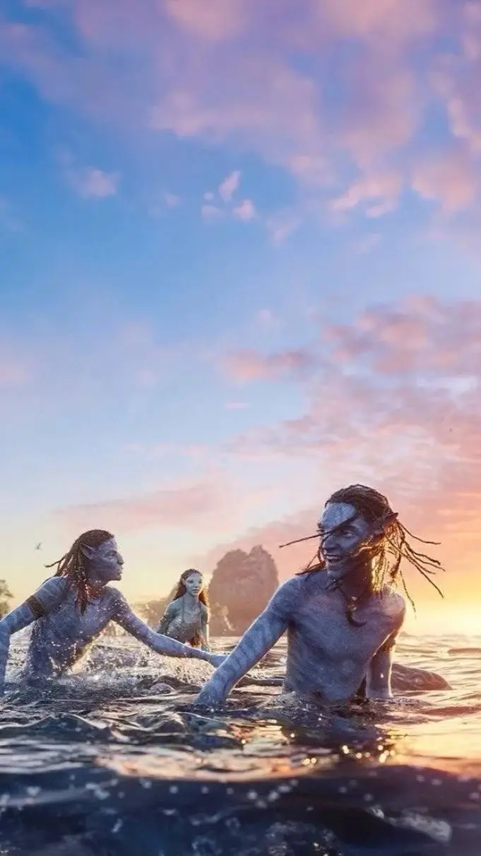 ai character: Avatar 2 different background