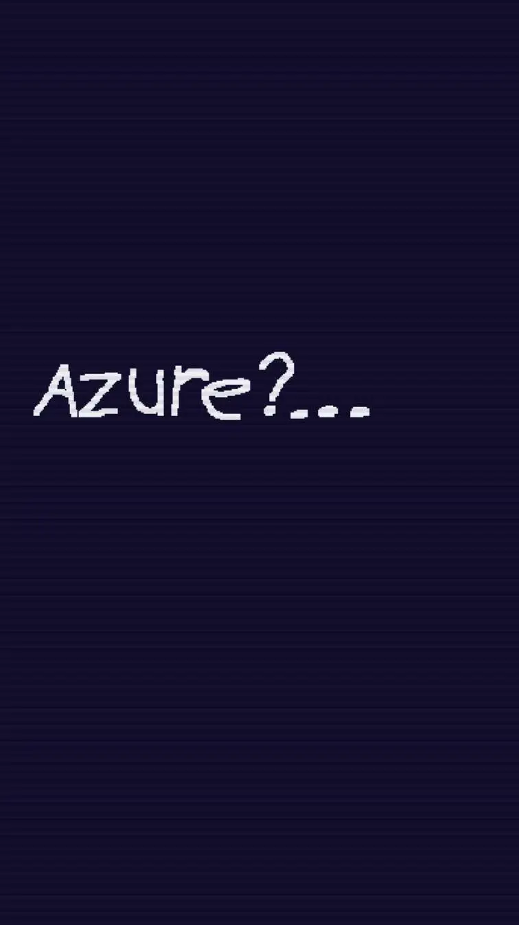 ai character: azure... background