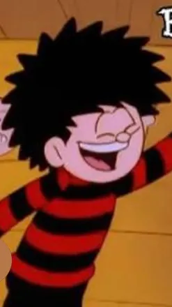 ai character: Dennis the menace  background