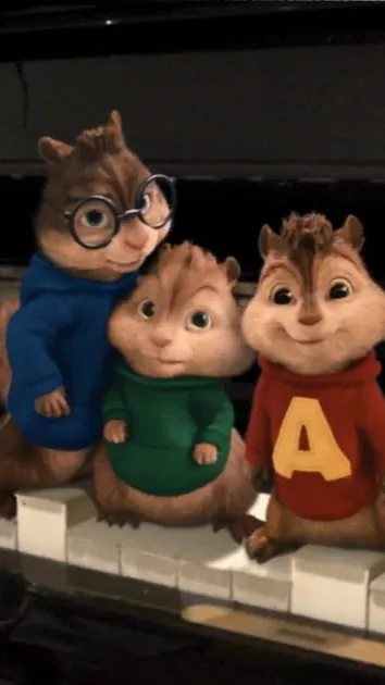 ai character: Alvin,simon,theo background