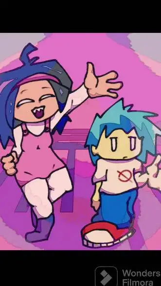 ai character: Nene y boyfriend  background