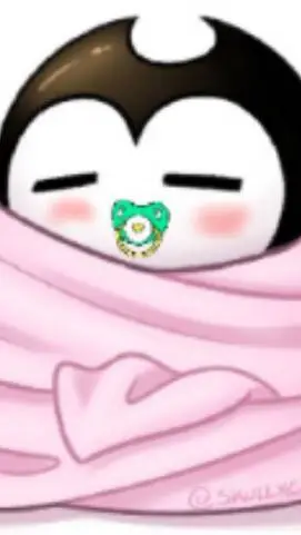 ai character: baby beny  background