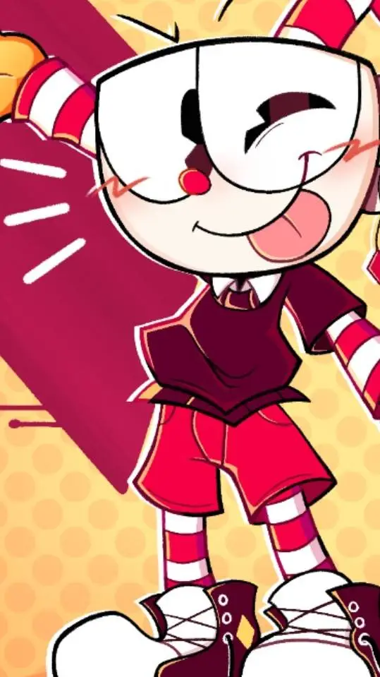 ai character: cuphead (gangsta) background