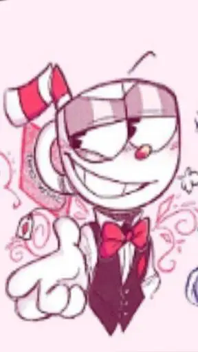 ai character: casino cups background