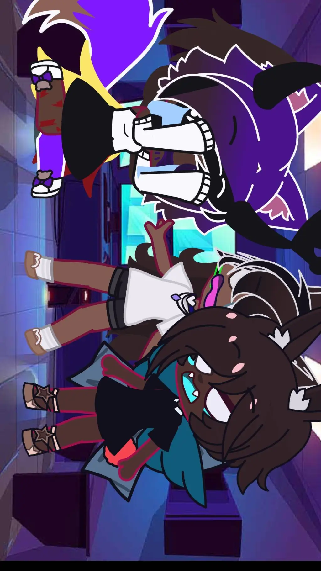 ai character: my OC *remake* background