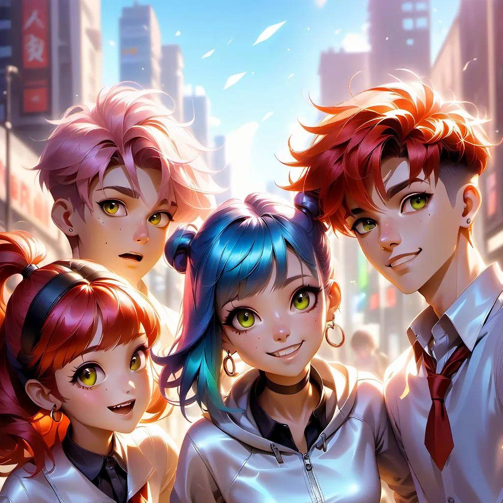 chat with ai character: Haircolor soulmate