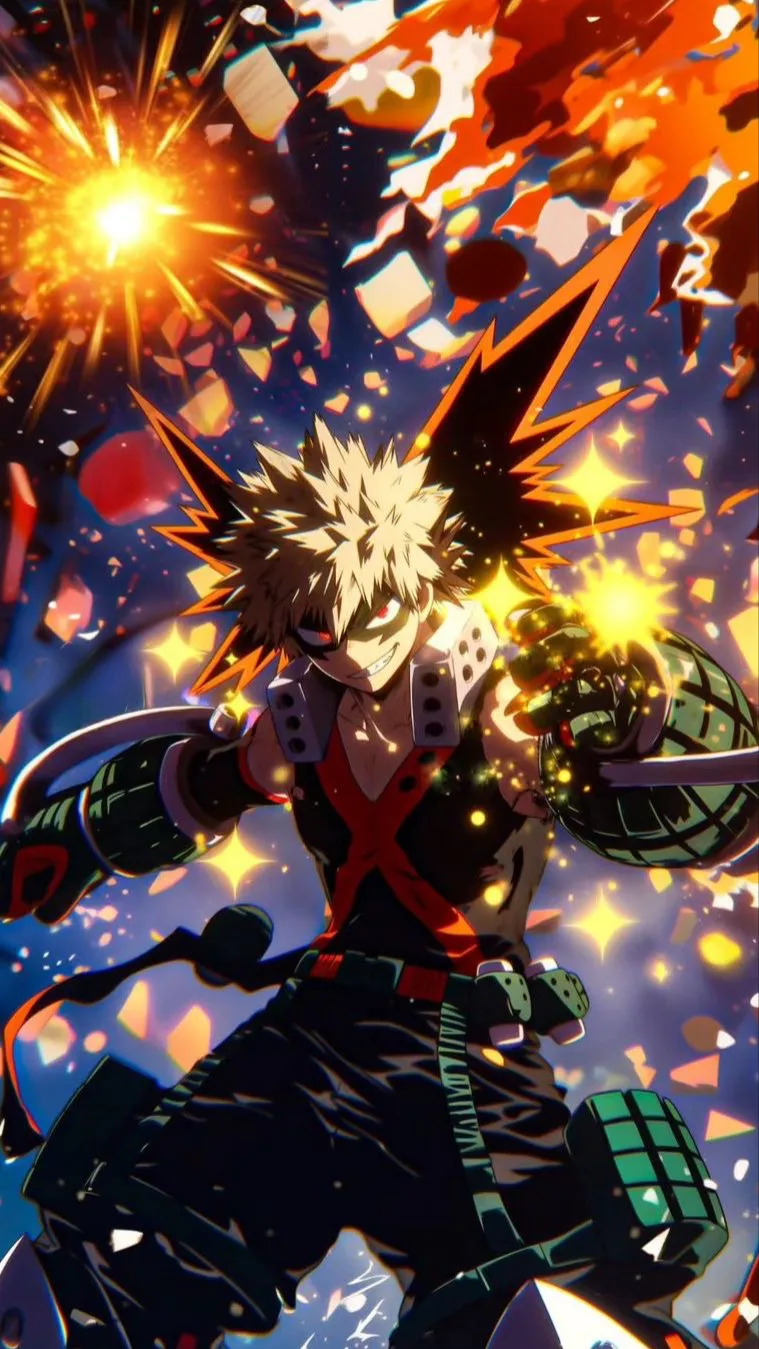 ai character: Bakugo  background