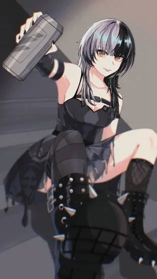 ai character: Miyoru  background