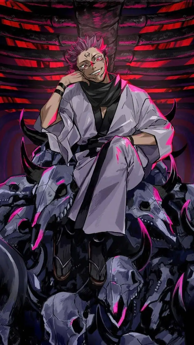 ai character: riomen sukuna background