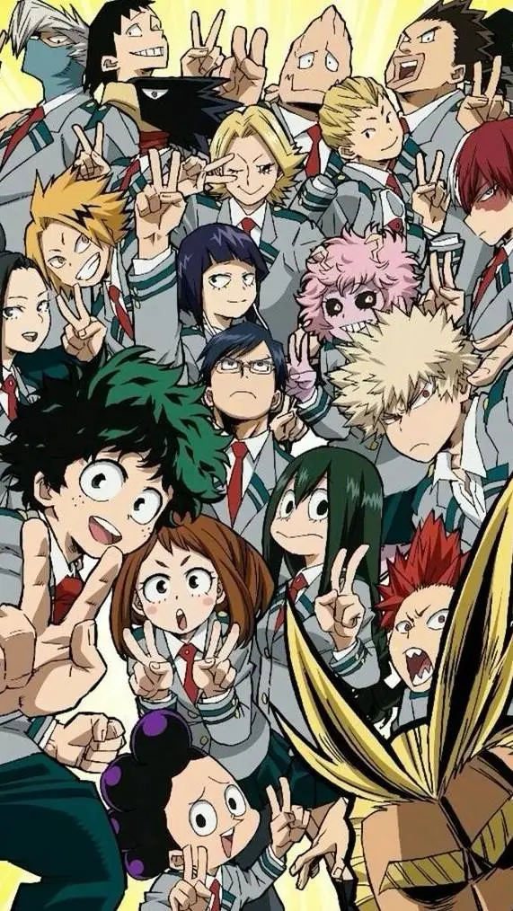 ai character: 🎀🌹 MHA 🌹🎀 background