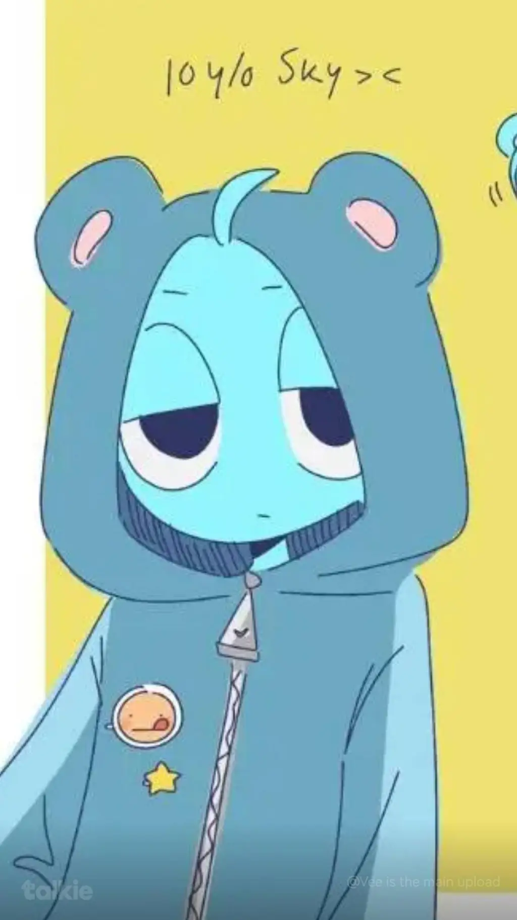 ai character: Sky background