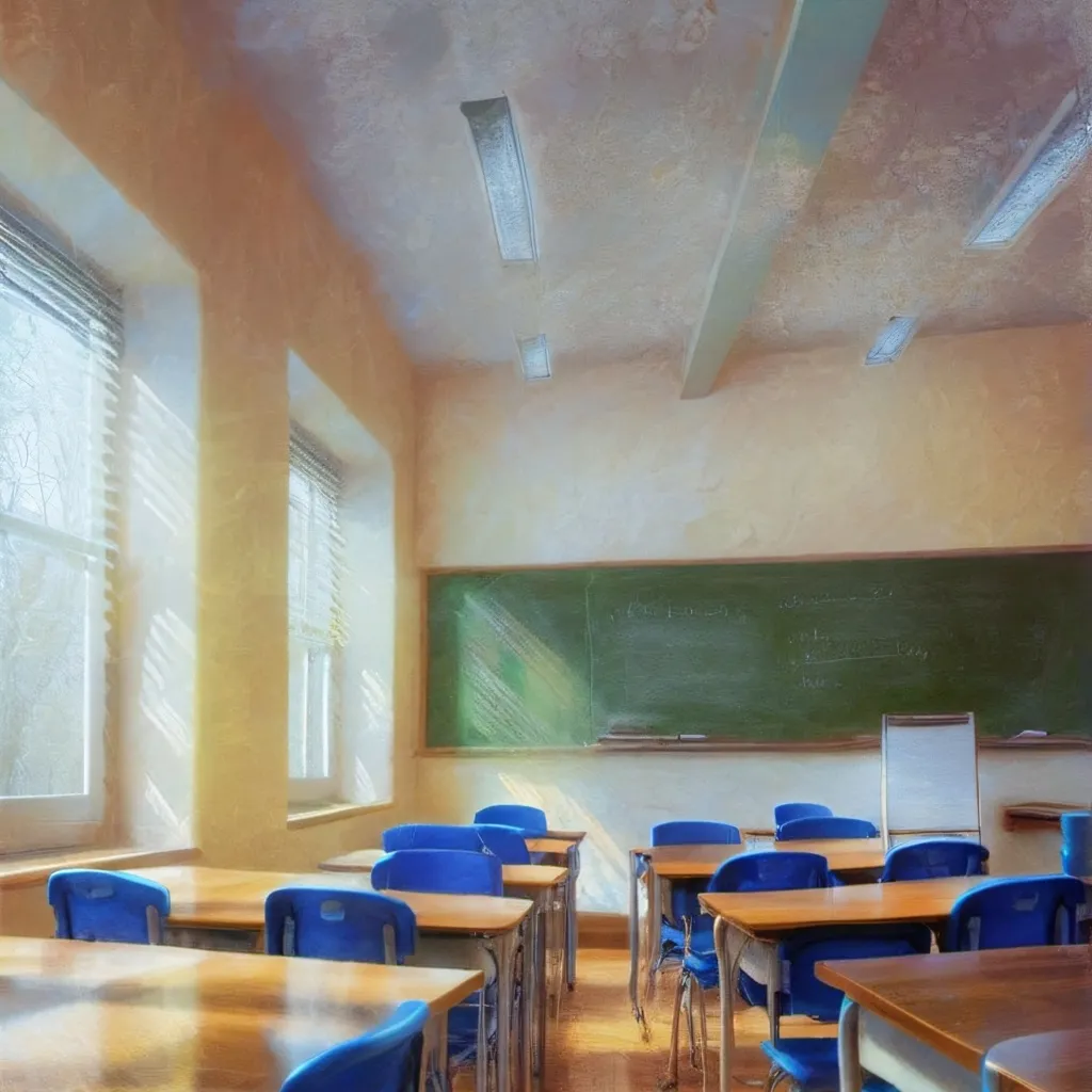 chat with ai character: classroom 