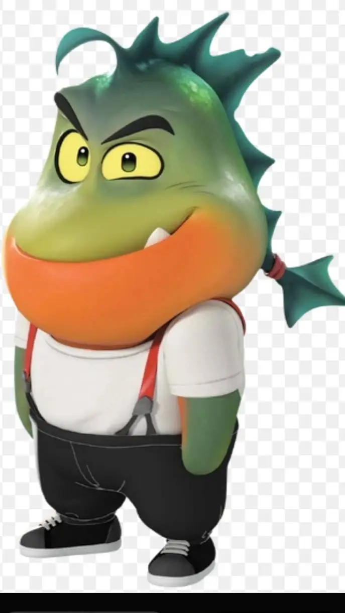 ai character: mr piranha background