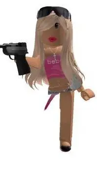 ai character: barbie;-; background