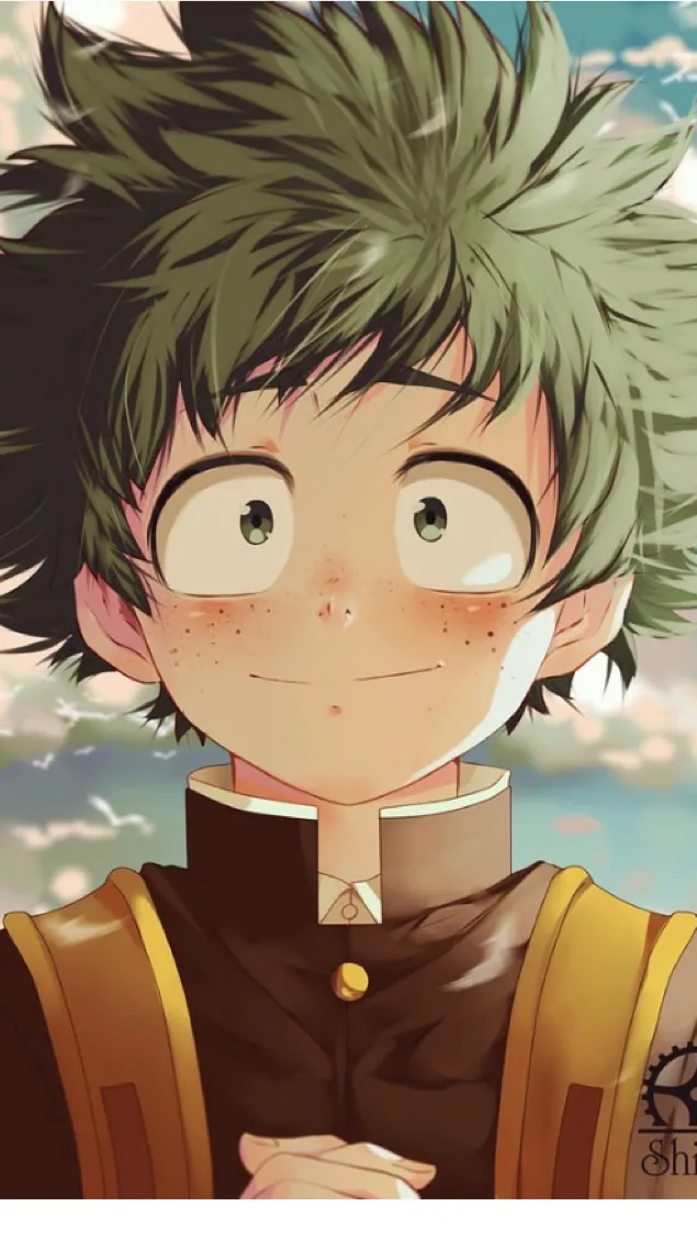 ai character: Deku background