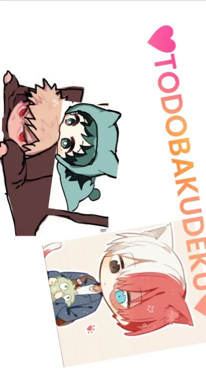 ai character: TODOBAKUDEKU background