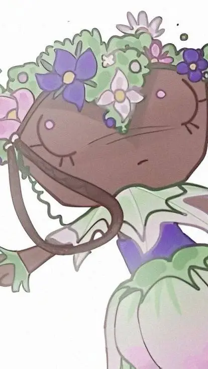 ai character: `~dandy world`~ background