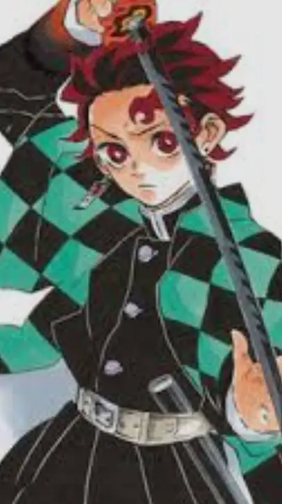 ai character: TANJIRO  background