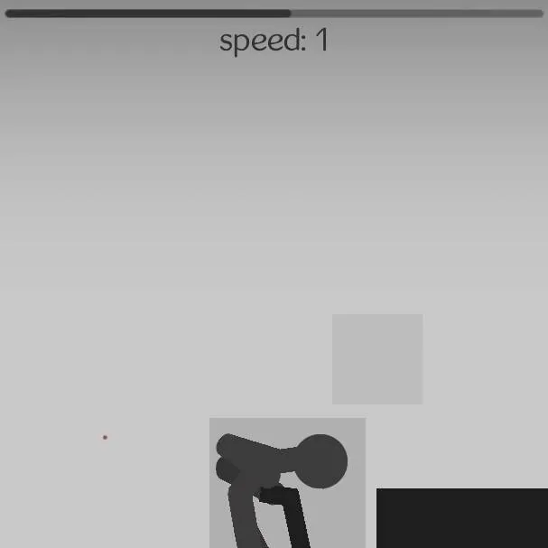 chat with ai character: stickman dismounti