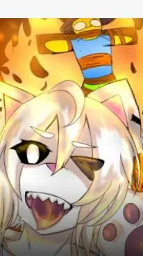 ai character: tu amiga furry  background