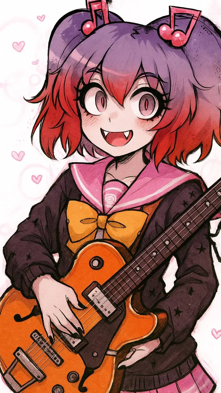 ai character: kanade(vamp queen) background